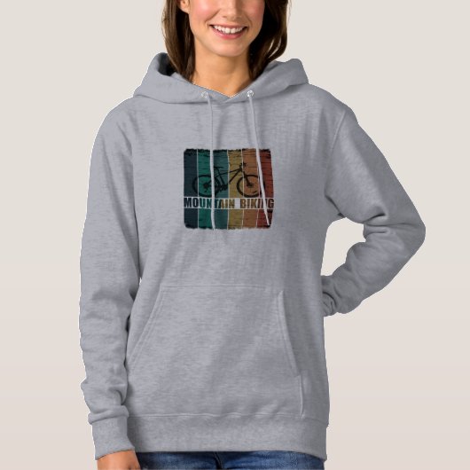 Mountainbike Hoodie (Vorderseite)