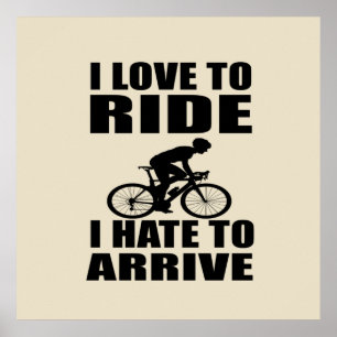 Mountainbike Humor - Fahrrad Zitat - Lustiges Radf Poster