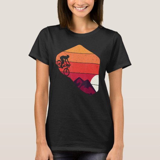 Mountainbike Im Fünfspänner über den Gotthard T-Shirt (Vorderseite)