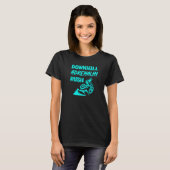 Mountainbike Im Fünfspänner über den Gotthard T-Shirt (Vorne ganz)