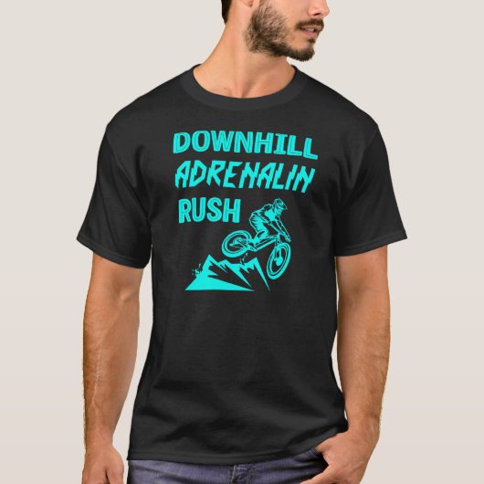 Mountainbike Im Fünfspänner über den Gotthard T-Shirt (Vorderseite)