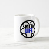 Mountainbike Kaffeetasse (VorderseiteRechts)