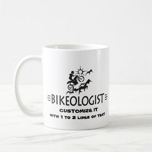 Mountainbike Kaffeetasse (Links)