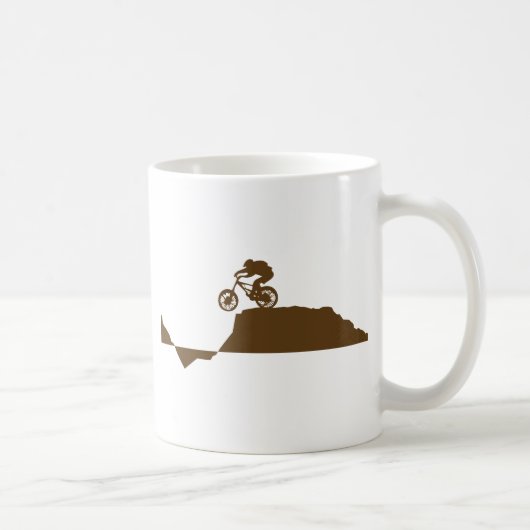 Mountainbike Kaffeetasse (Rechts)