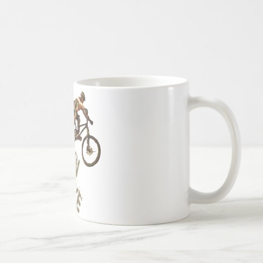 Mountainbike Kaffeetasse (Rechts)