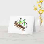 Mountainbike Karte (Gelbe Blume)