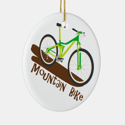 Mountainbike Keramikornament (Rechts)