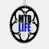 Mountainbike Keramikornament (Rechts)