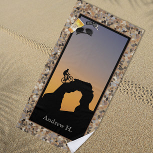 Mountainbike-Kiesel Strandtuch