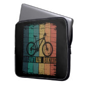 Mountainbike Laptopschutzhülle (Vorderseite Links)