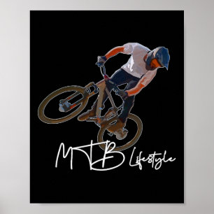Mountainbike-Lifestyle Mtb Cool Bike  Poster
