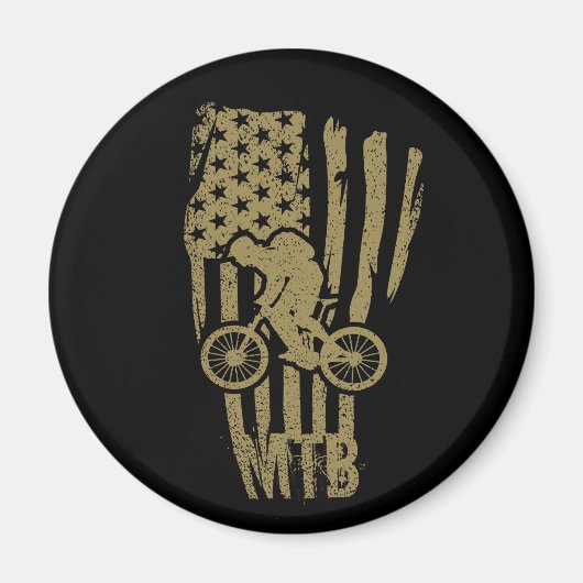 Mountainbike-Mountainbike-Fahrer Magnet (Vorne)