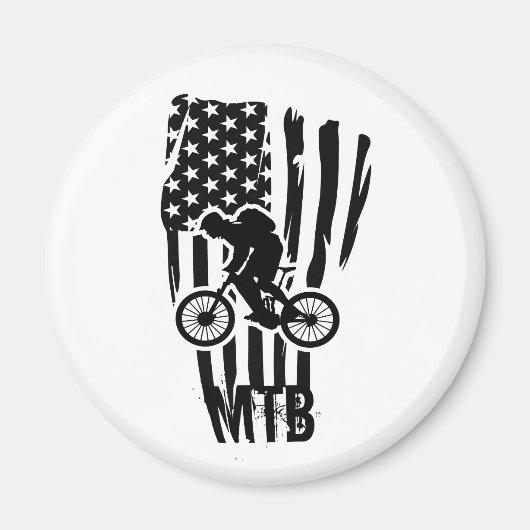 Mountainbike-Mountainbike-Fahrer Magnet (Vorne)