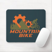 Mountainbike Mountainbike Mousepad (Mit Mouse)