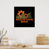 Mountainbike Mountainbike Poster (Küche)