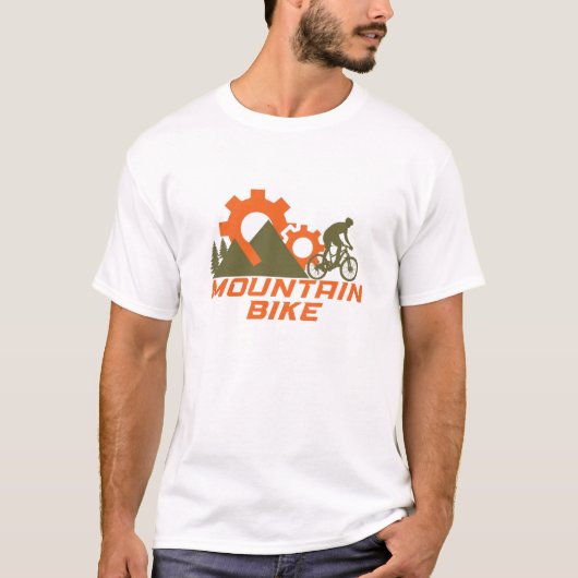 Mountainbike Mountainbike T-Shirt (Vorderseite)