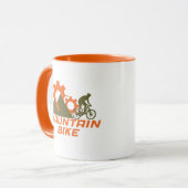 Mountainbike Mountainbike Tasse (Vorderseite Links)