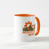 Mountainbike Mountainbike Tasse (VorderseiteRechts)
