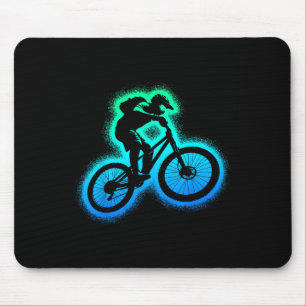 Mountainbike Mtb Biker Kinder Jungen Downhill Radf Mousepad