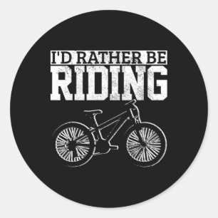Mountainbike Mtb Dirt Jump Radfahren Lustig Berg  Runder Aufkleber