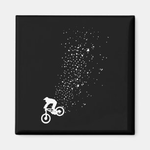 Mountainbike - Mtb Downhill Biking Radgeschenk Magnet