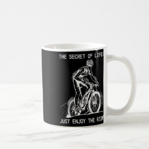 Mountainbike Mtb Downhill-Fahren Biker Das Geheimn Kaffeetasse