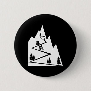 Mountainbike - MTB Downhill-Radsport Radfahren Rad Button