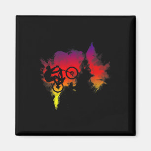 Mountainbike Mtb Grafikdesign Magnet