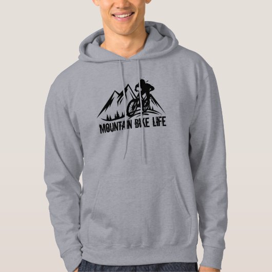 Mountainbike Mtb Hoodie (Vorderseite)