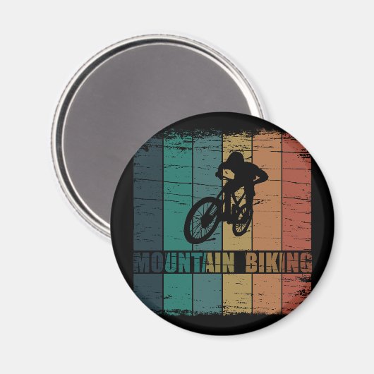 Mountainbike Mtb Magnet (Vorderseite/Rückseite)