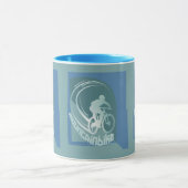 Mountainbike MTB Mountainbike-Geschenk Tasse (Zentrum)