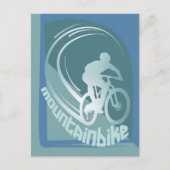 Mountainbike MTB Mountainbike Postkarte (Vorderseite)