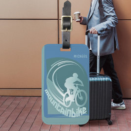 Mountainbike mtb Mountainbiker Gepäckanhänger