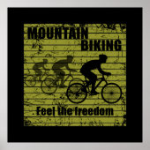 Mountainbike MTB Poster (Vorne)