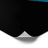 Mountainbike MTB Poster (Ecke)