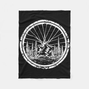 Mountainbike - MTB-Raddesign Fahrrad Radfahren Fleecedecke