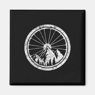 Mountainbike MTB-Radfahren Fahrradfahren Fahrradfa Magnet