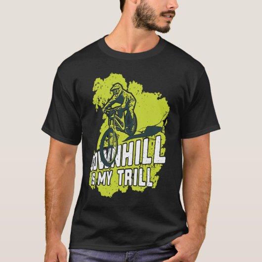 Mountainbike MTB Shorts MTB Gloves Downhill Mounta T-Shirt (Vorderseite)