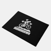 Mountainbike nach oben fußmatte (Schrägansicht)