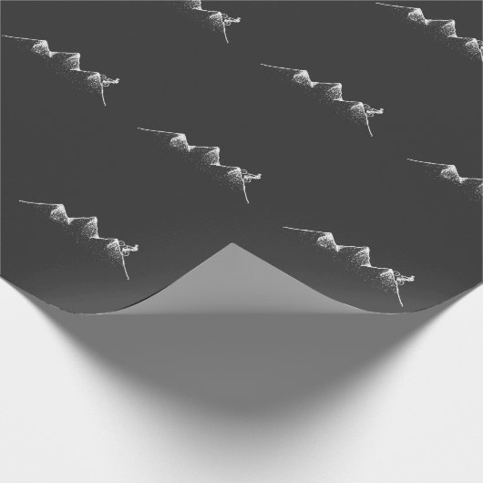 Mountainbike Natur Ristorante da Valentino Geschenkpapier (Ecke)