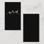 Mountainbike Natur Ristorante da Valentino Visitenkarte (Vorne/Hinten)