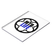 Mountainbike Notizblock (Linke Seite)