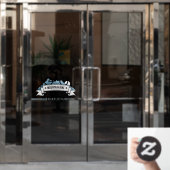 Mountainbike Outdoor Adventure 3 Fahrradverleih Fensteraufkleber (Büro Tür)