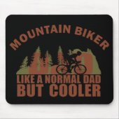 Mountainbike Papa Mousepad (Vorne)