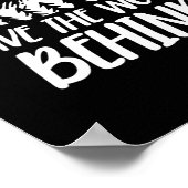 Mountainbike Poster (Ecke)
