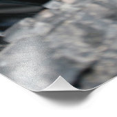 Mountainbike-Reifen Fotodruck (Ecke)