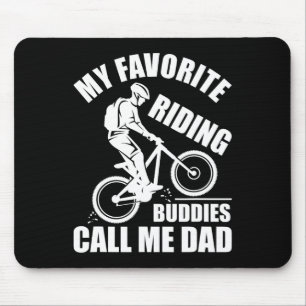 Mountainbike-Shirt für Papa Mein Lieblings-Mitfahr Mousepad
