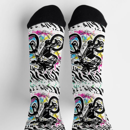 Mountainbike Socks - MTB - Mountainbike Socks Socken (Oben)