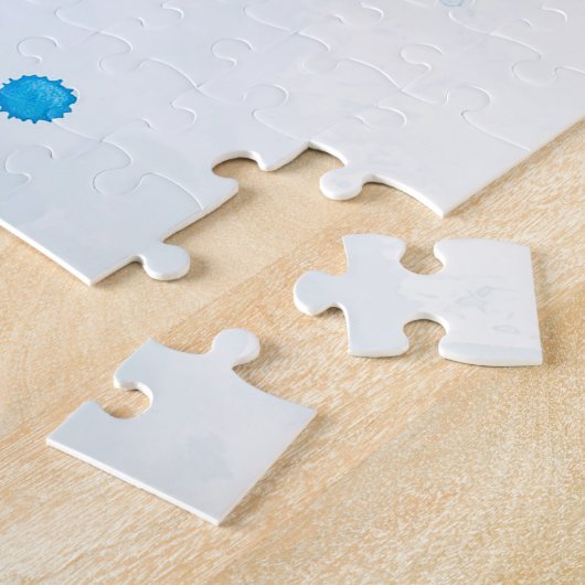 Mountainbike-Spritzer Puzzle (Seite)