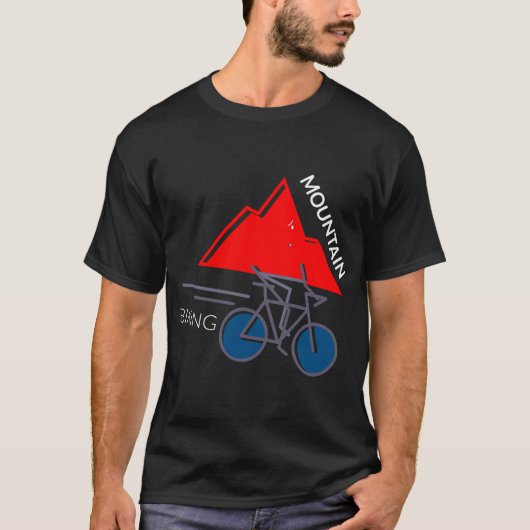 Mountainbike-T - Shirt (Vorderseite)